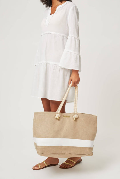 Heidi Klein - UK Store - Comporta Canvas Beach Bag