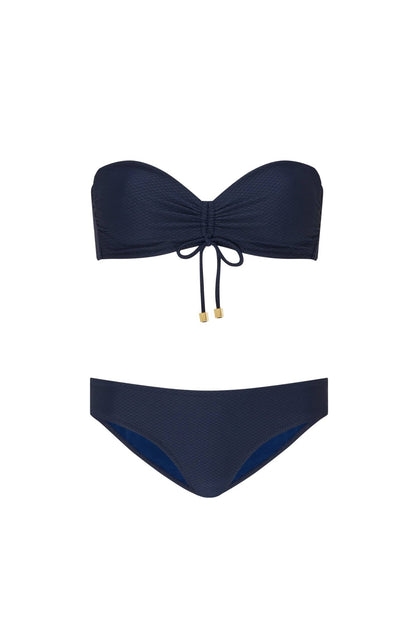 Heidi Klein - UK Store - Core Bandeau Bikini in Navy