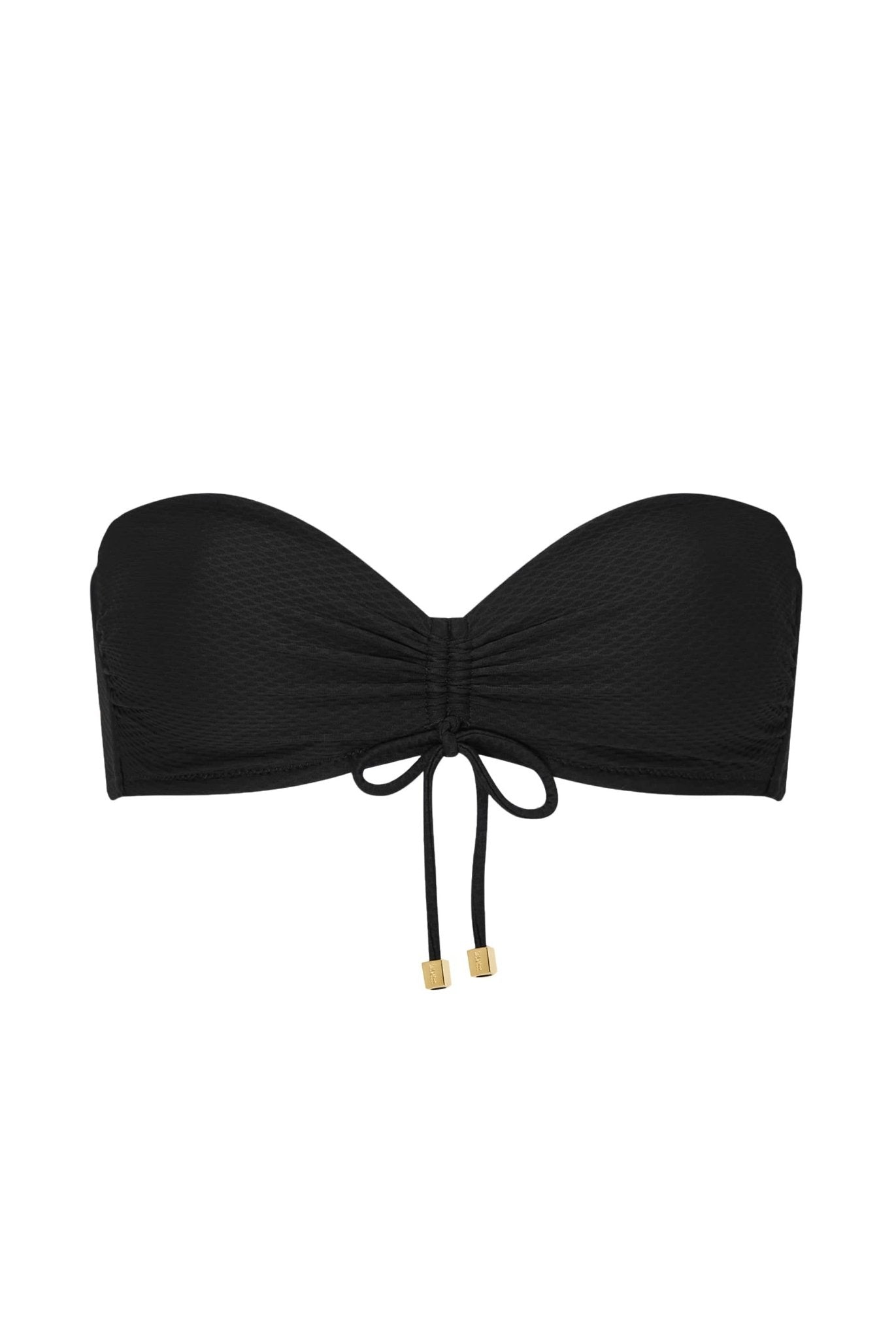 Core Bandeau Bikini Top in Black - Heidi Klein - UK Store
