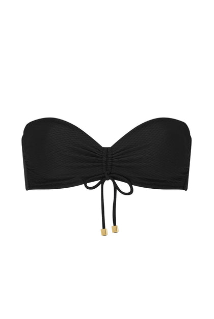 Heidi Klein - UK Store - Core Bandeau Bikini Top in Black