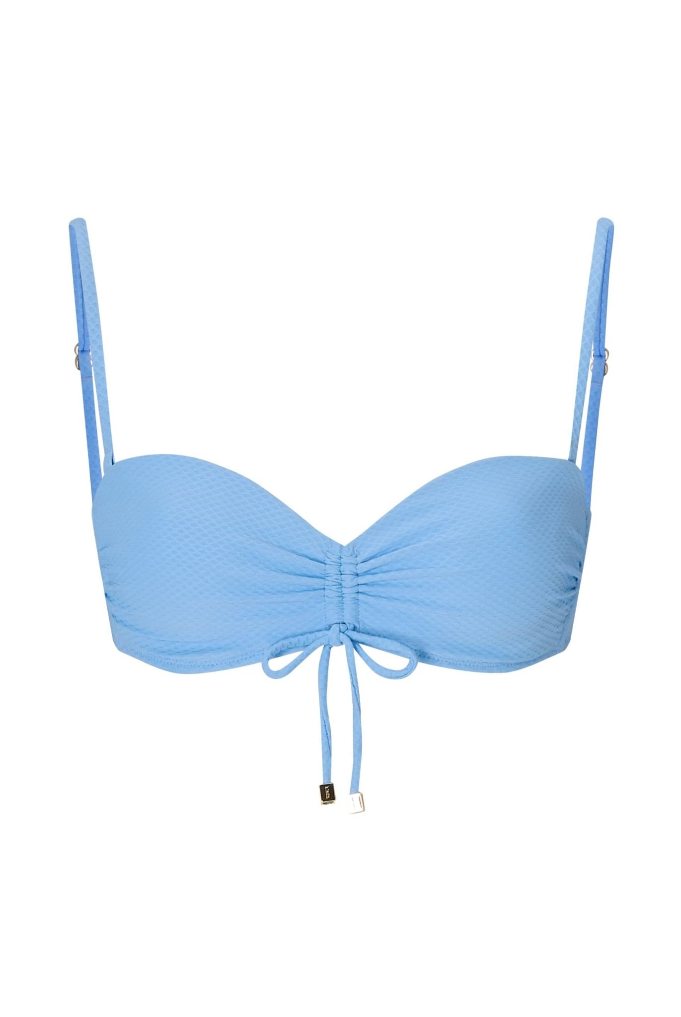 Core Bandeau Bikini Top in Ocean Tide - Heidi Klein - UK Store