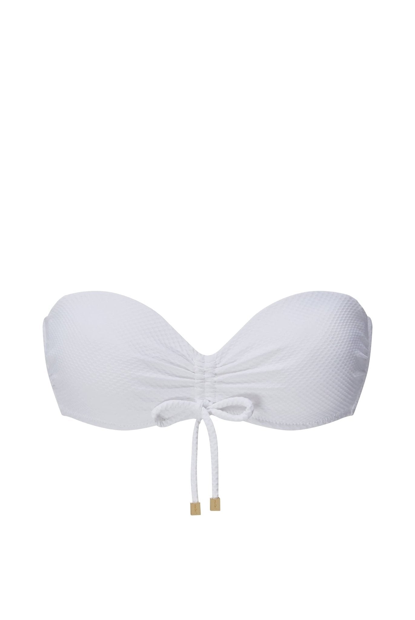 Core Bandeau Bikini Top in White - Heidi Klein - UK Store