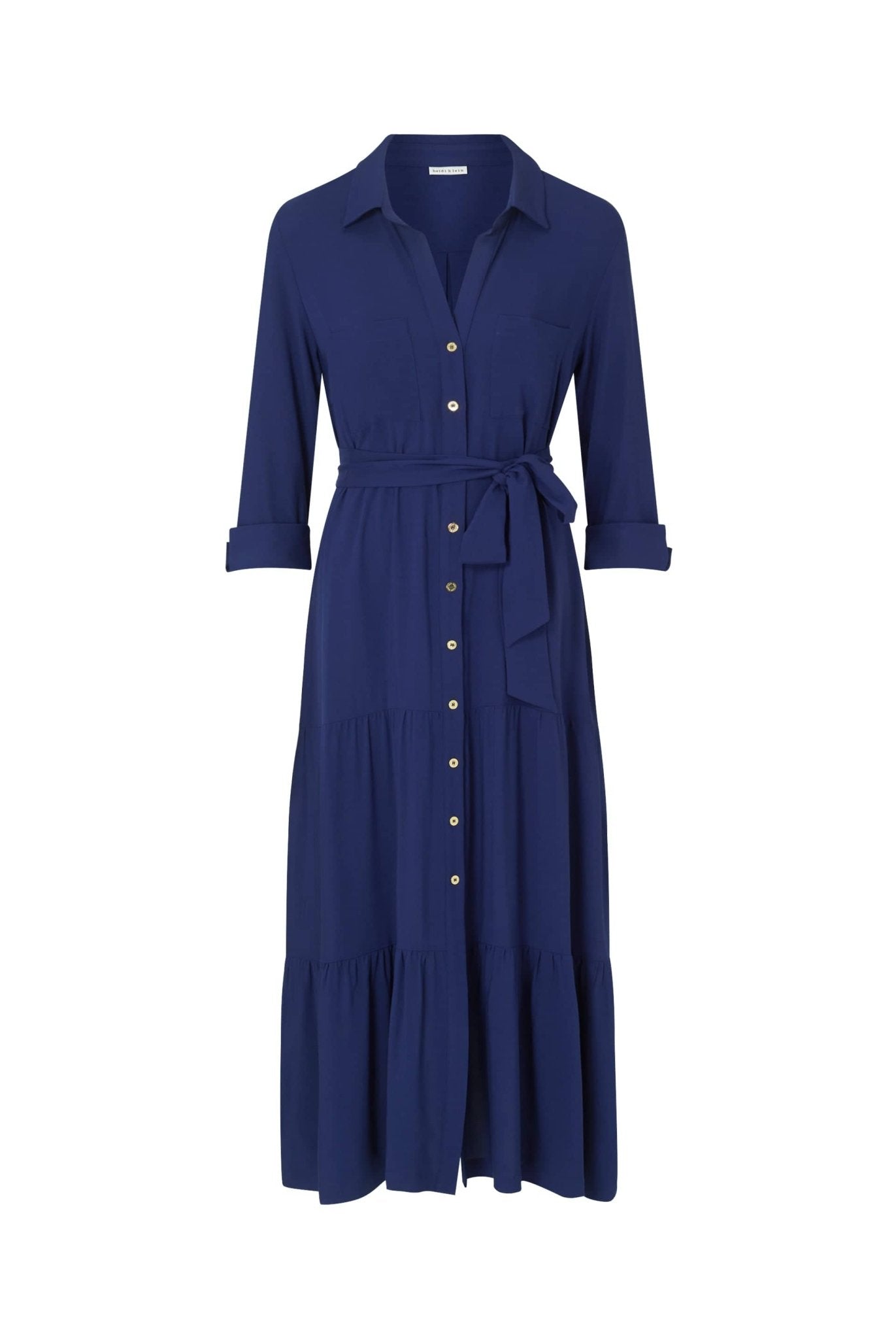 Navy Maxi Shirt Dress Heidi Klein Navy Maxi Shirt Dress Heidi Klein