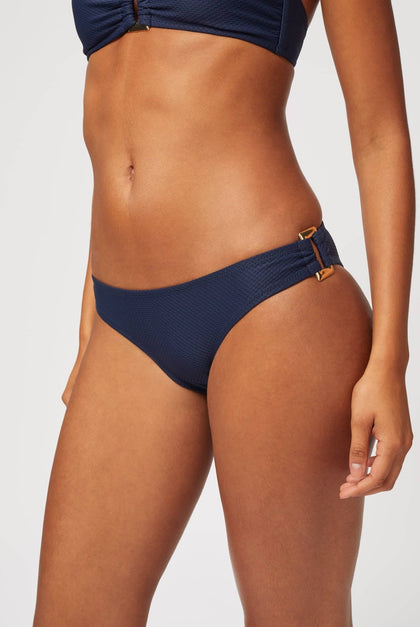 Heidi Klein - UK Store - Navy Rectangle Bikini Bottoms