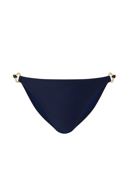 Heidi Klein - UK Store - Core Ring Triangle Bikini Bottom in Navy
