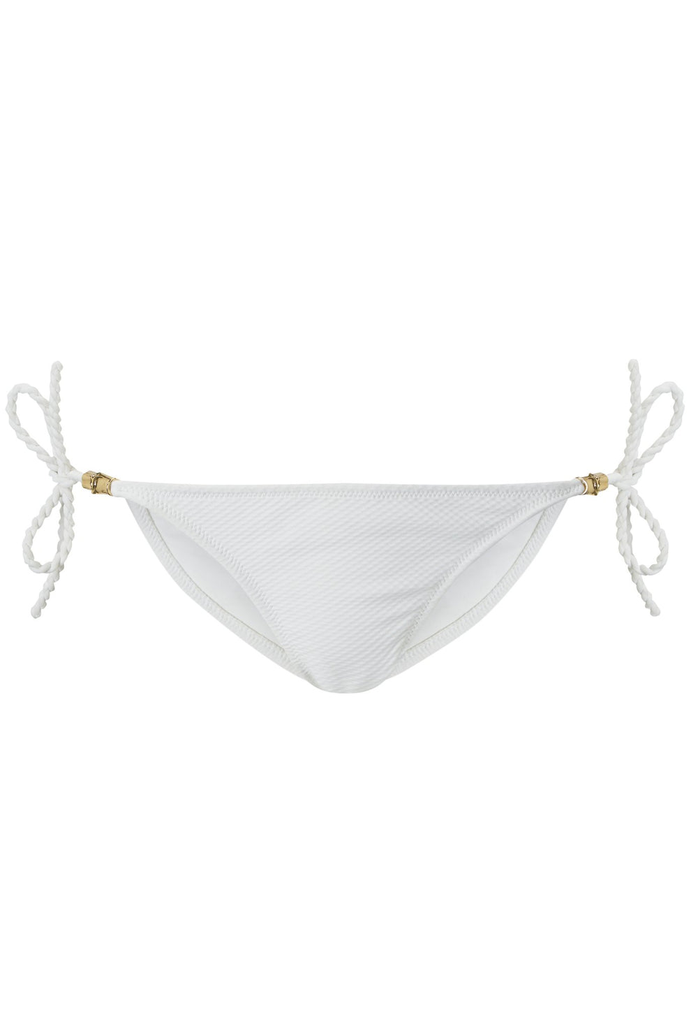 String Triangle Bottom White Triangle Bottom – Heidi Klein