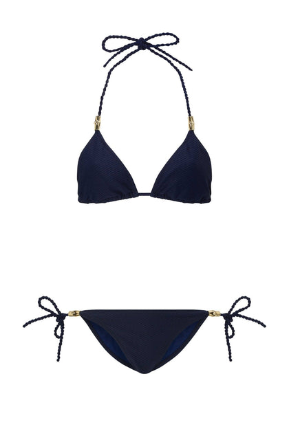 Heidi Klein - UK Store - Navy Triangle Bikini