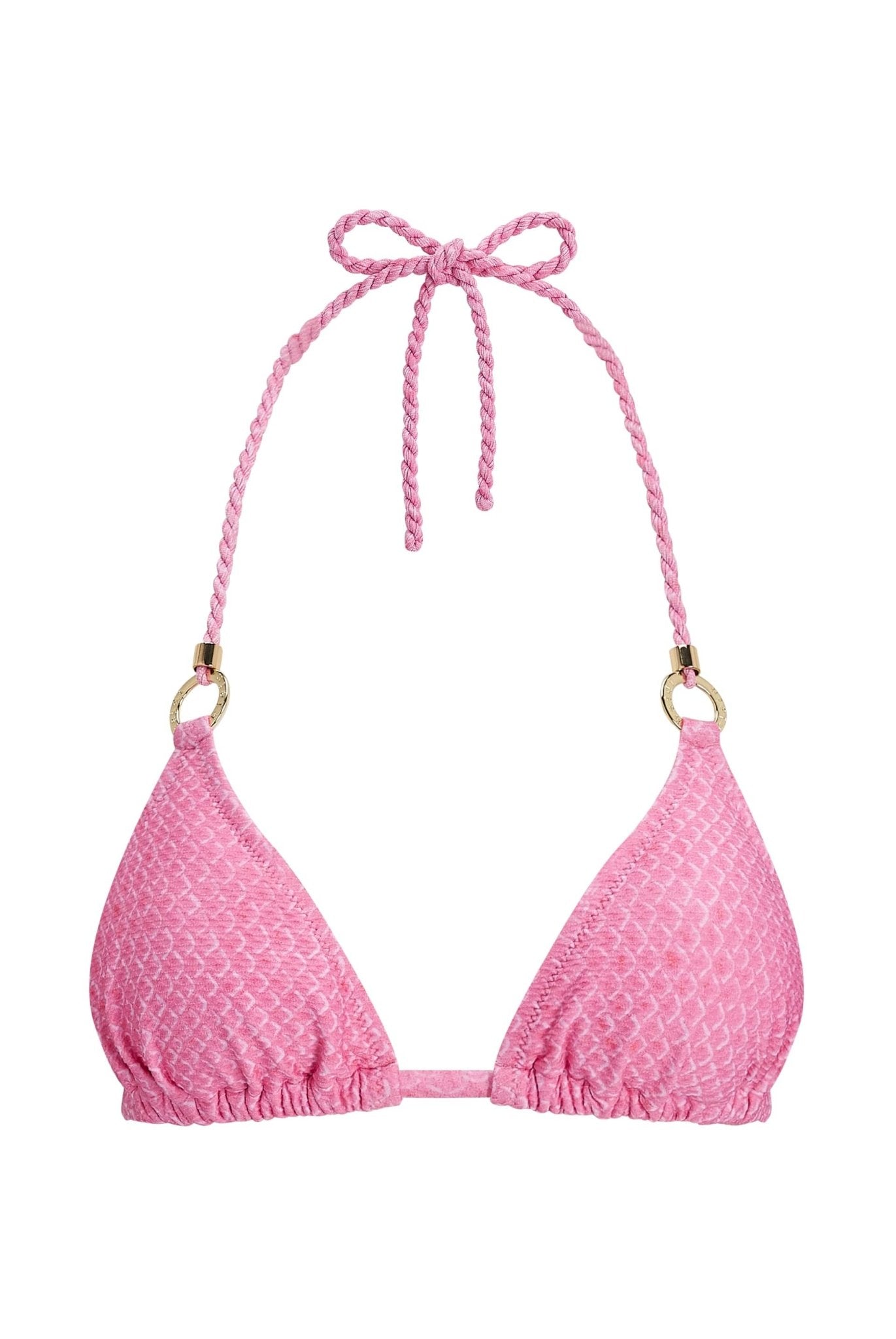 Guana Island Ring Triangle Top In Pink - Heidi Klein - UK Store