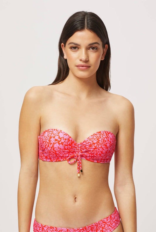 Limpopo Ruched Bandeau Top - Heidi Klein - UK Store