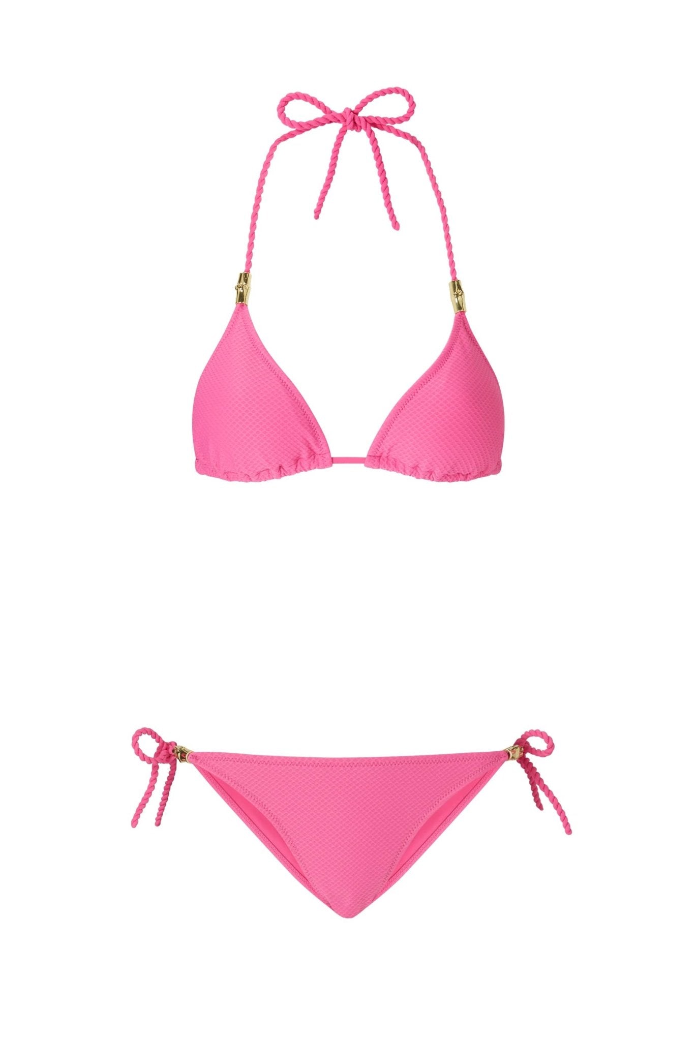 Magenta Triangle Bikini Top - Heidi Klein - UK Store