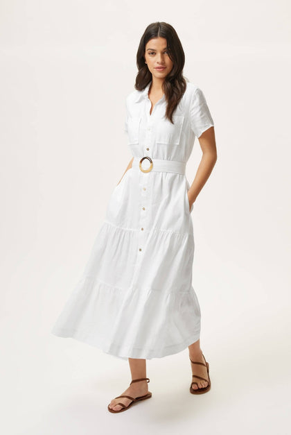 Heidi Klein - UK Store - Mitsio Island Short Sleeve Shirt Dress