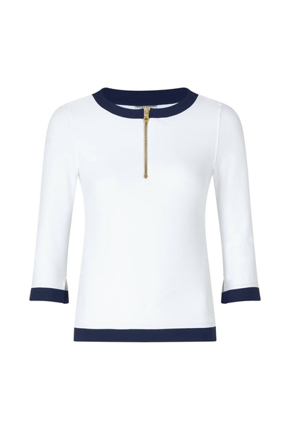 Heidi Klein - UK Store - Montauk Long Sleeve Vest in White