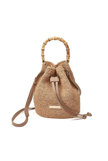 Heidi Klein - UK Store - Savannah Bay Mini Raffia Bucket Bag