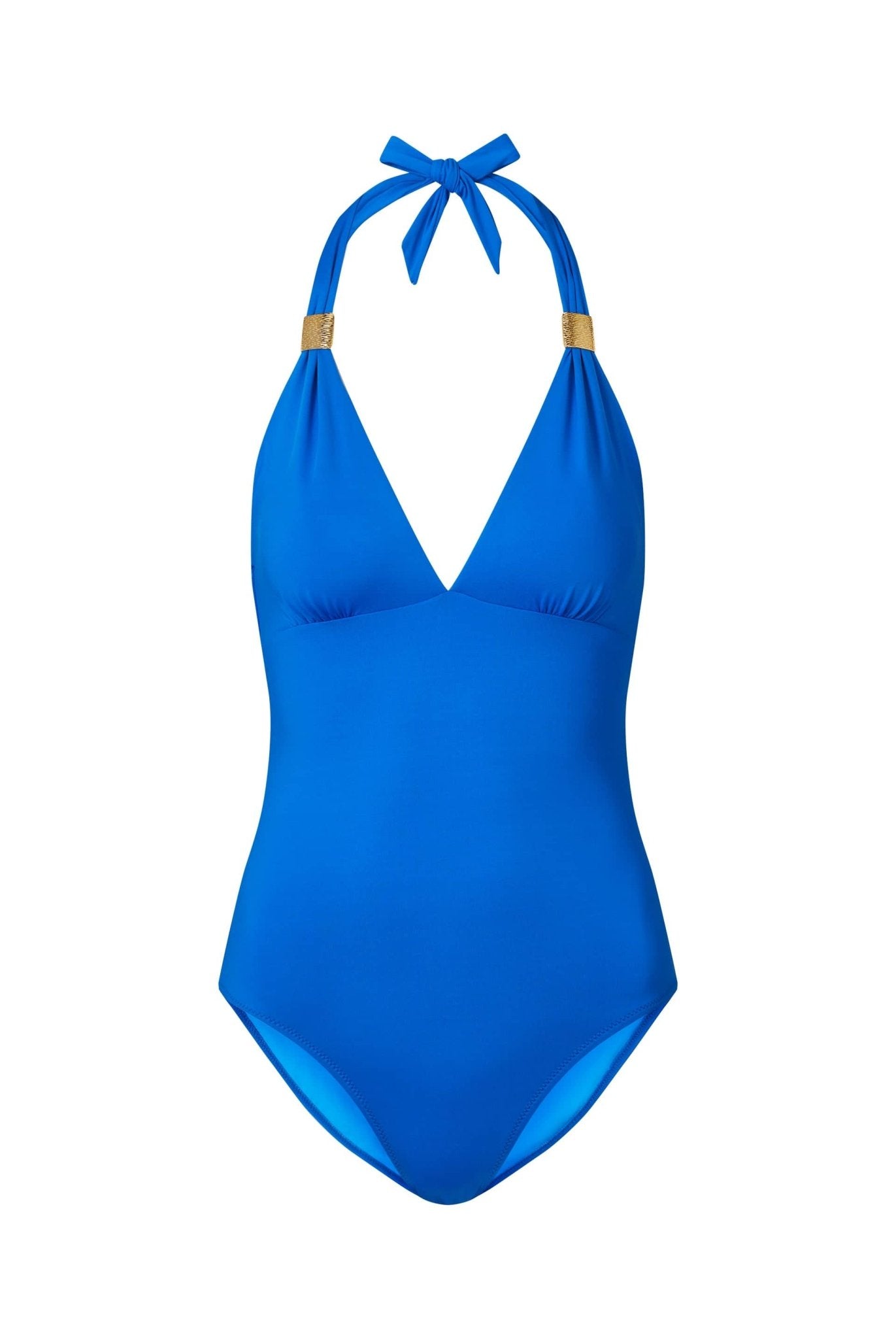 The Baths Blue Swimsuit | Luxury Swimsuit – Heidi Klein - UK Store