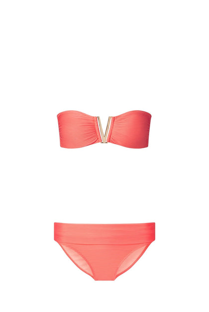 Heidi Klein - UK Store - Tortola V-Bar Bandeau Bikini