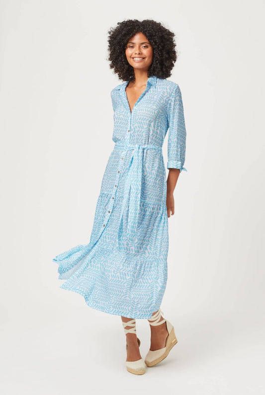 Zanzibar Maxi Shirt Dress - Heidi Klein - UK Store