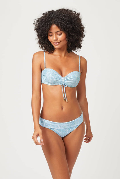 Heidi Klein - UK Store - Zanzibar Ruched Bandeau Bikini