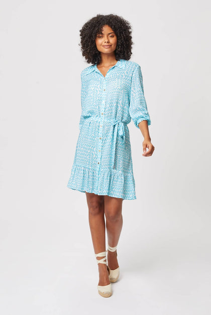 Heidi Klein - UK Store - Zanzibar Ruffle Shirt Dress